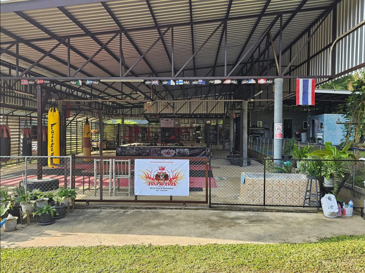 Kobra Muay Thai Gym & Residence — Muay Thai camp in nan