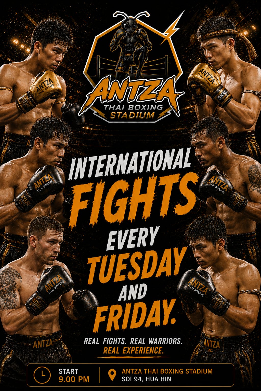 Antza Thai Boxing — Muay Thai camp in Hua Hin