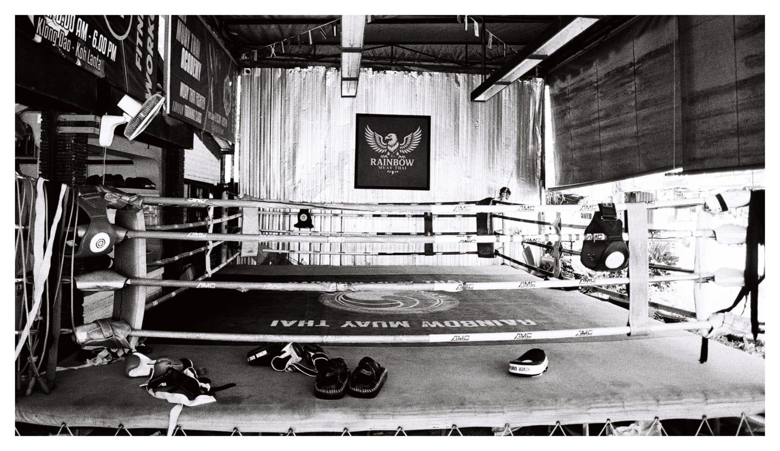 The Rainbow Muay Thai ring, Klong Dao, Koh Lanta