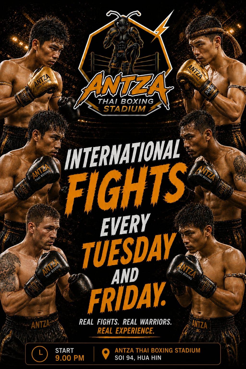 Antza Thai Boxing — Muay Thai camp in Hua Hin